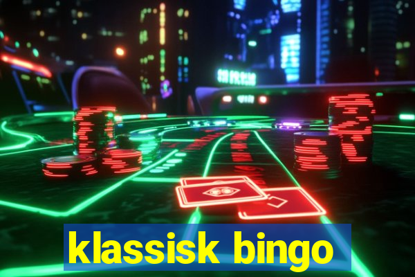 klassisk bingo