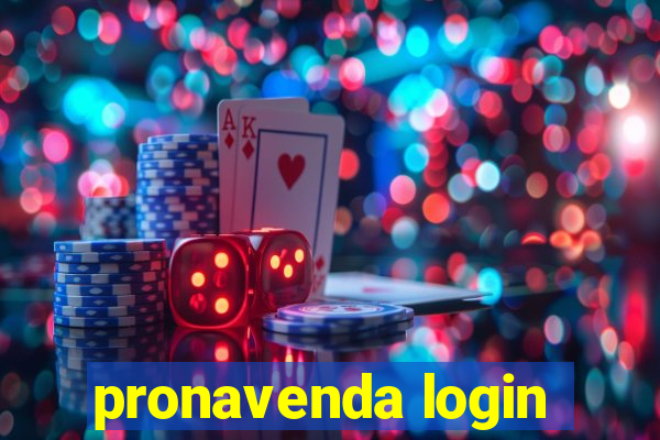 pronavenda login