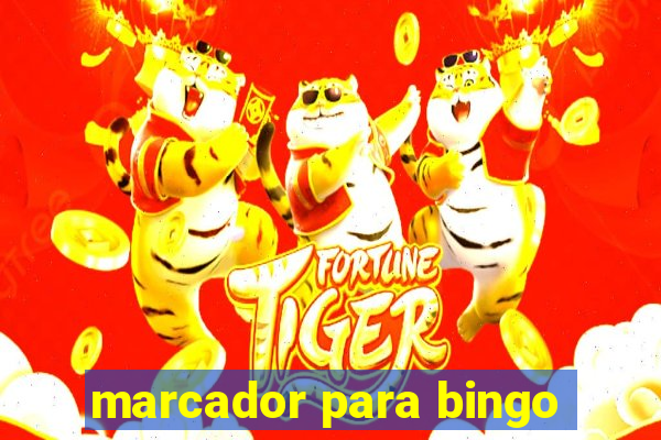 marcador para bingo