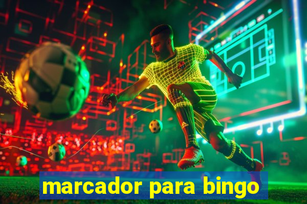 marcador para bingo