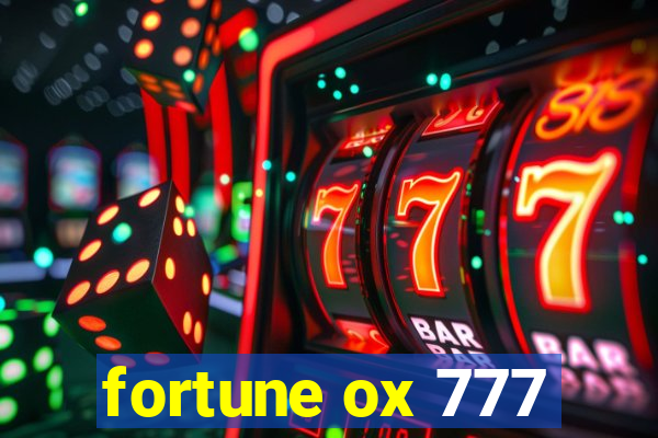 fortune ox 777