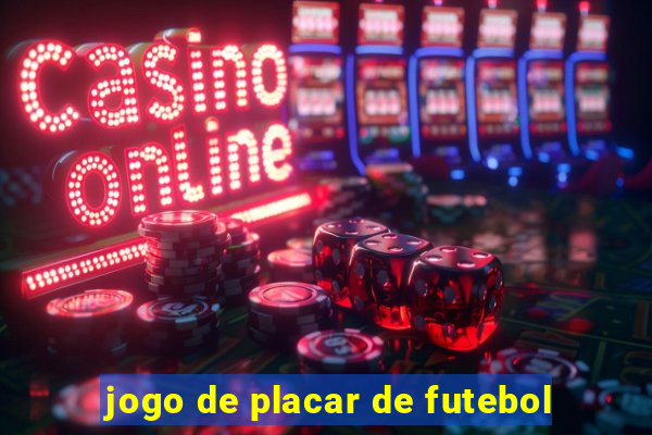 jogo de placar de futebol