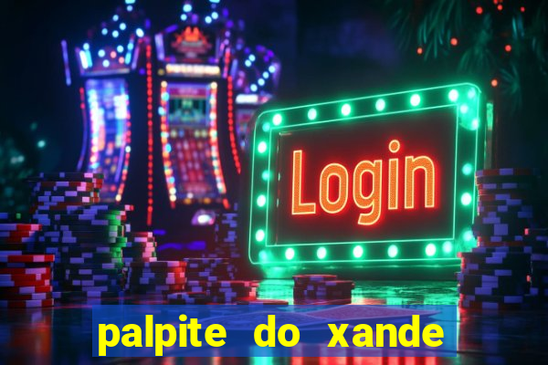 palpite do xande para hoje