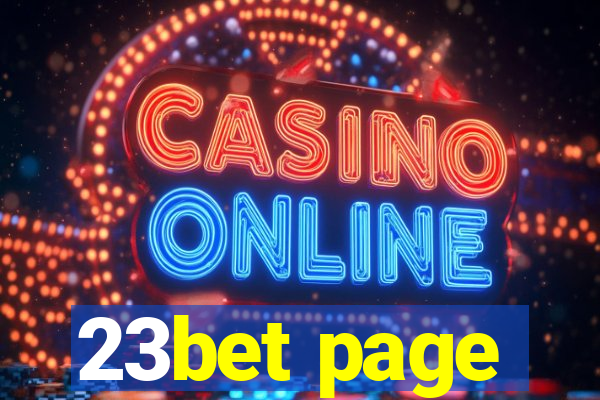 23bet page