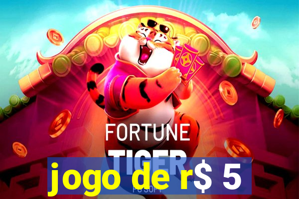 jogo de r$ 5