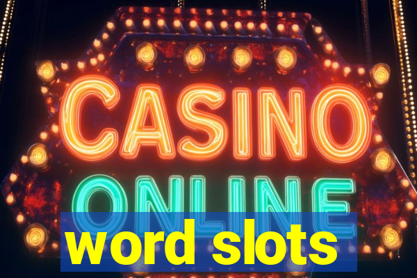 word slots