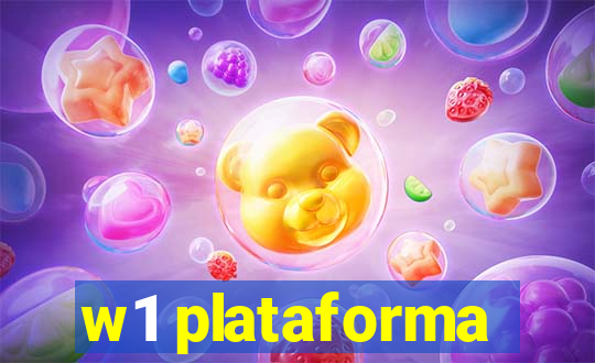 w1 plataforma