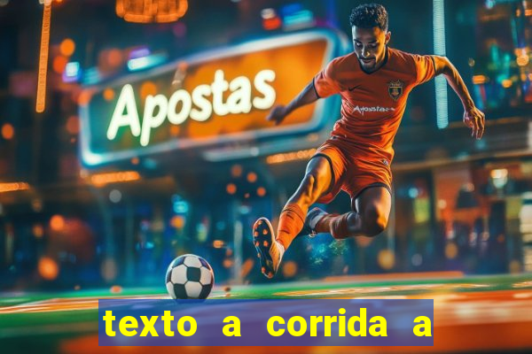 texto a corrida a lagarta lili