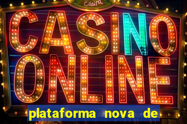 plataforma nova de jogos online