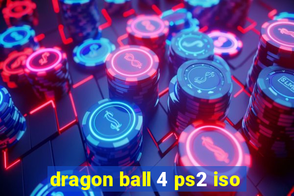 dragon ball 4 ps2 iso