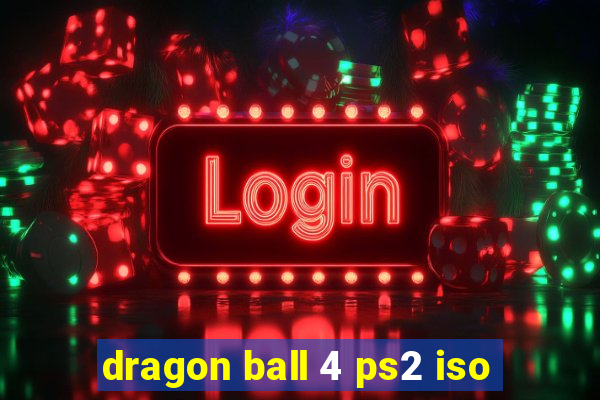 dragon ball 4 ps2 iso