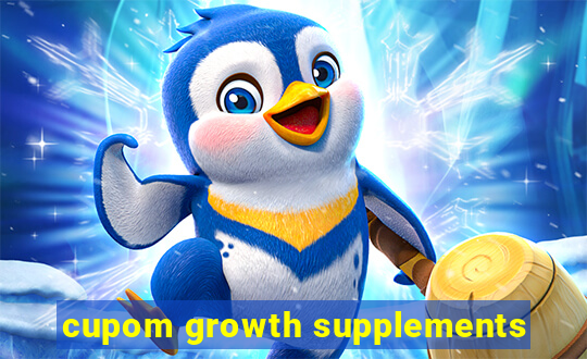 cupom growth supplements