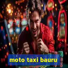 moto taxi bauru