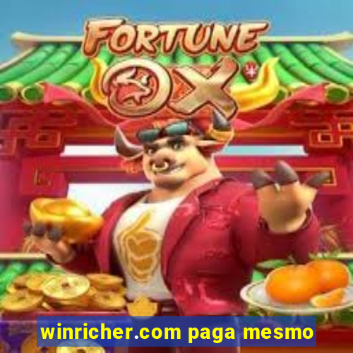 winricher.com paga mesmo