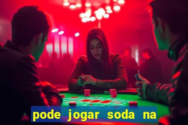 pode jogar soda na pia da cozinha