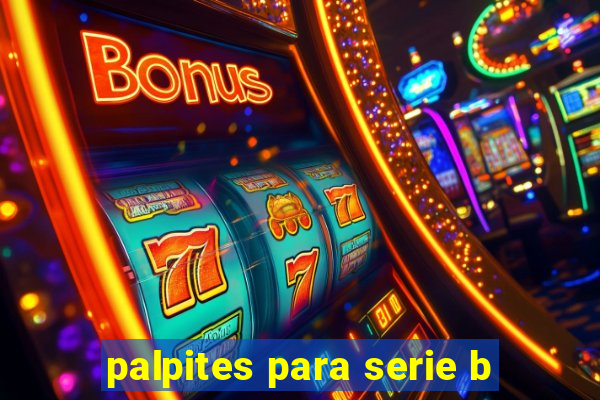 palpites para serie b