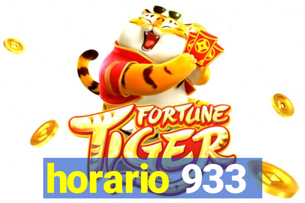 horario 933