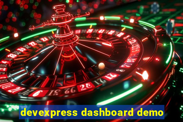 devexpress dashboard demo