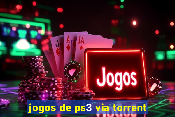 jogos de ps3 via torrent