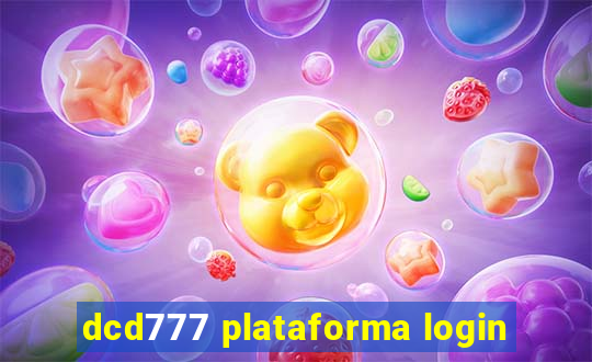 dcd777 plataforma login