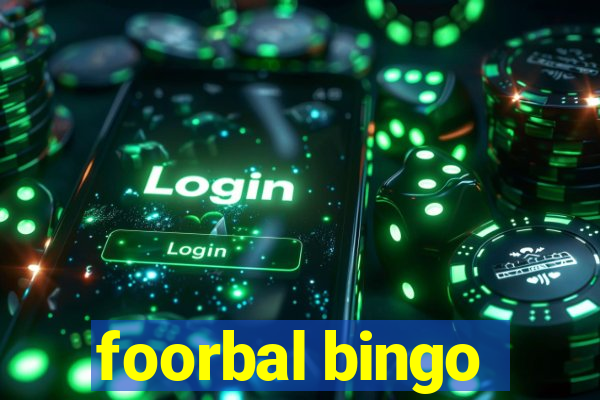 foorbal bingo