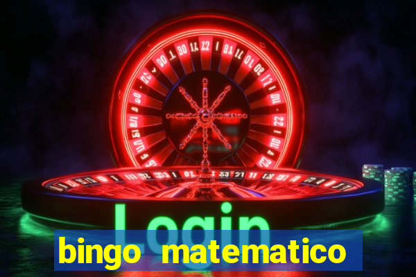 bingo matematico para ensino medio