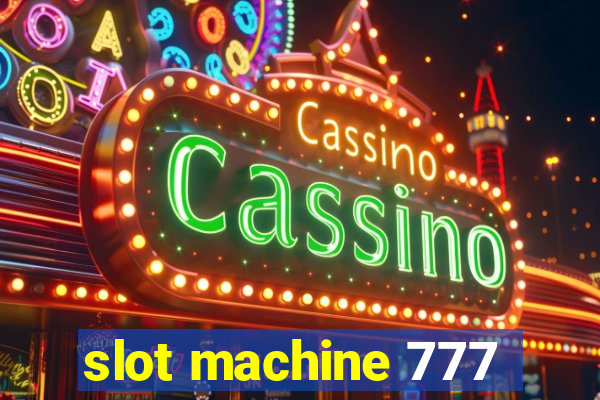 slot machine 777