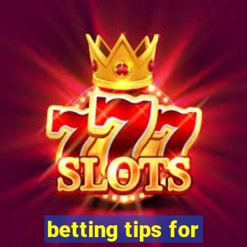 betting tips for