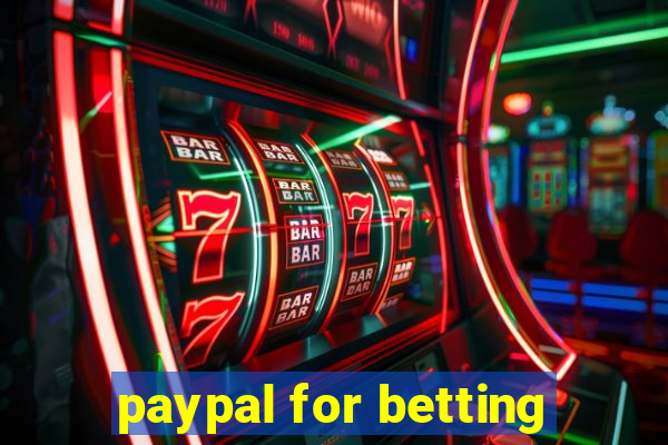 paypal for betting