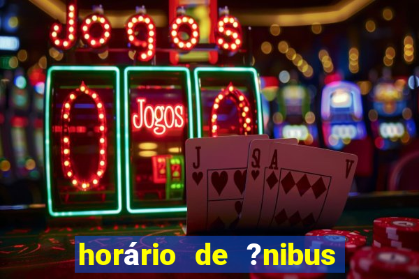 horário de ?nibus jun??o cassino