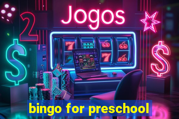 bingo for preschool