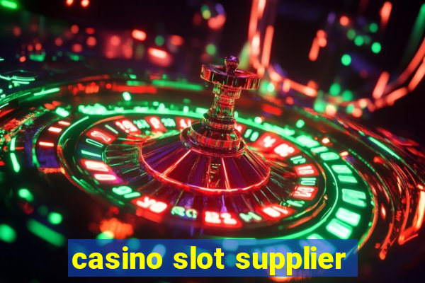 casino slot supplier