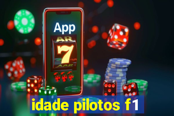 idade pilotos f1