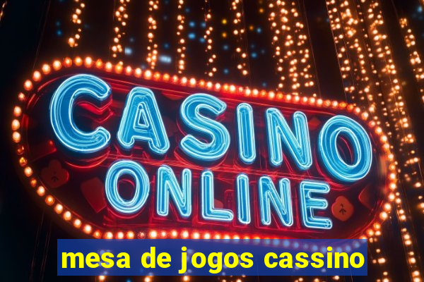 mesa de jogos cassino