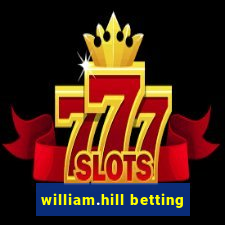 william.hill betting