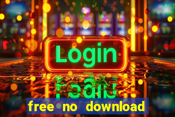 free no download slot machine games