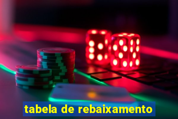 tabela de rebaixamento