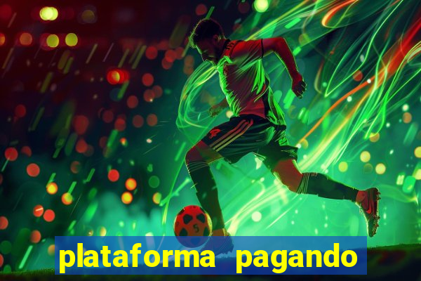 plataforma pagando no cadastro slots