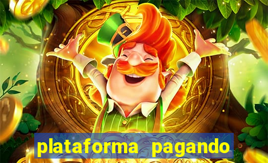 plataforma pagando no cadastro slots