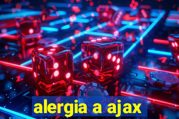 alergia a ajax