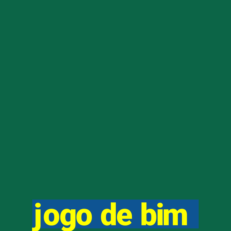 jogo de bim