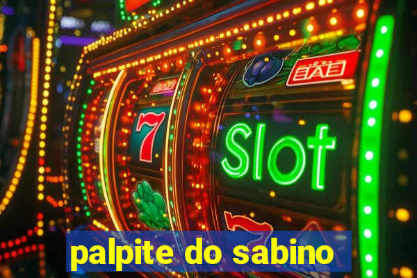 palpite do sabino