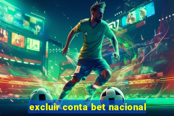 excluir conta bet nacional