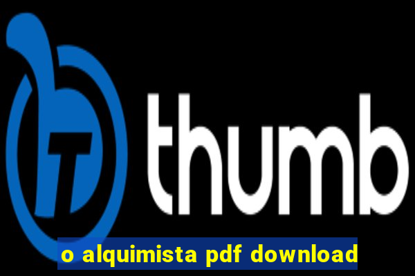 o alquimista pdf download