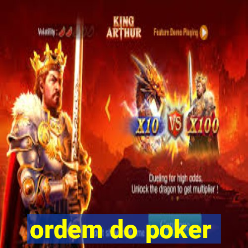 ordem do poker