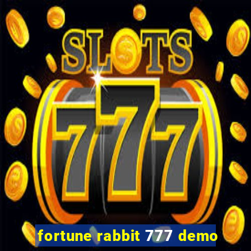 fortune rabbit 777 demo