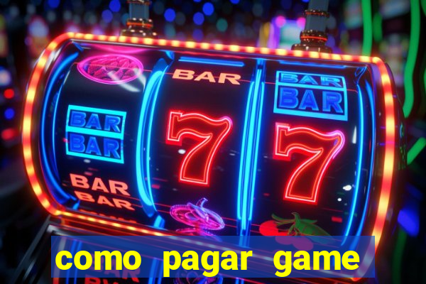 como pagar game pass com pix