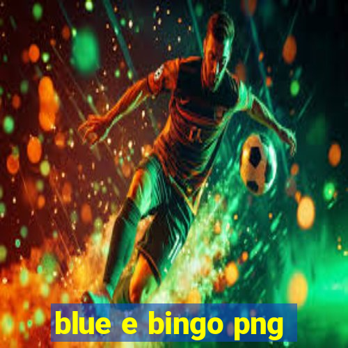 blue e bingo png