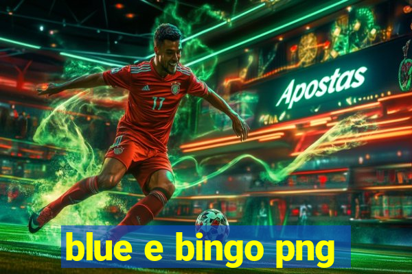 blue e bingo png