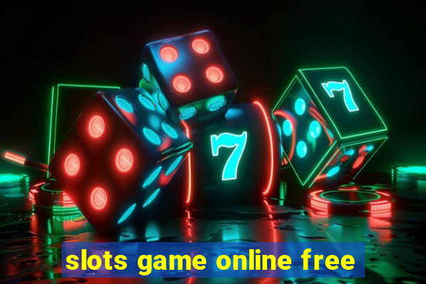 slots game online free